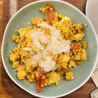 Tofu scramble  at Cornucopia in Dublin
