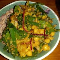 2 kinds of salad at Cornucopia in Dublin