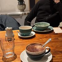 Capucchino at Cornucopia in Dublin