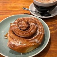 Zimtschnecke at Cornucopia in Dublin