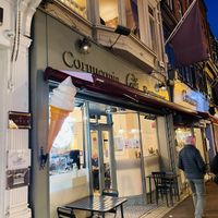 Outside at Cornucopia in Dublin