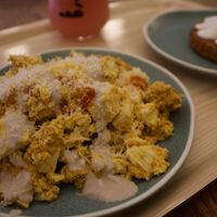 Tofu Scramble  at Cornucopia in Dublin