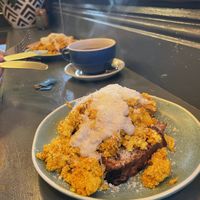 Scrambled tofu on delicious homemade toast 10/10  at Cornucopia in Dublin