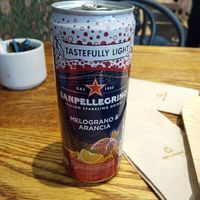 Fizzy drink at Cornucopia in Dublin