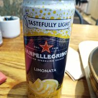 Fizzy drink at Cornucopia in Dublin