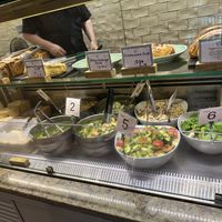 Daily salads  at Cornucopia in Dublin