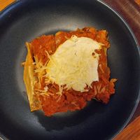 Vegan pasta dish at Cornucopia in Dublin