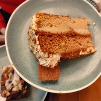 Lotus cake at Cornucopia in Dublin