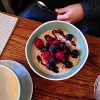 Overnight oats at Cornucopia in Dublin