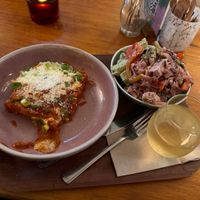 Enchiladas plus 2 salads  at Cornucopia in Dublin