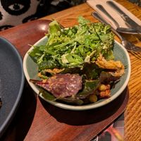 Side salad at Cornucopia in Dublin