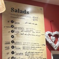 Salads  at Cornucopia in Dublin