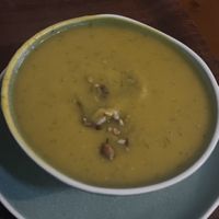 parsnip soup  at Cornucopia in Dublin