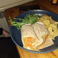 Tofu wrap at Cornucopia in Dublin