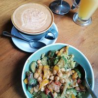 Dirty Chai & Salatbowl at Cornucopia in Dublin