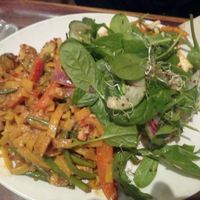 Stir fry at Cornucopia in Dublin