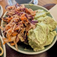 Red Cabbage and Potato w. Garlic Mayo at Cornucopia in Dublin