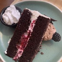 Black Forest cake   at Cornucopia in Dublin