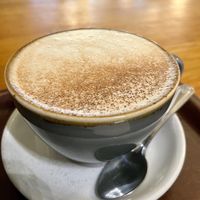 Chai latte  at Cornucopia in Dublin