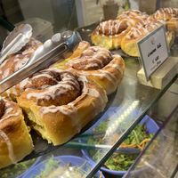 Cinnamon buns   at Cornucopia in Dublin