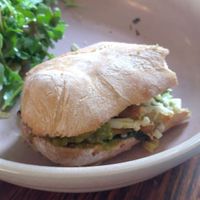 Sandwich chabata at Cornucopia in Dublin