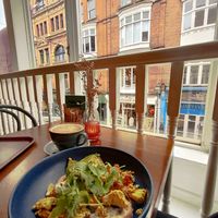 Scrambled Tofu and a Chai at Cornucopia in Dublin