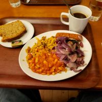 Irish breakfast at Cornucopia in Dublin