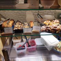 Some desserts at Cornucopia in Dublin