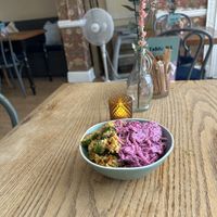 Two salads  at Cornucopia in Dublin