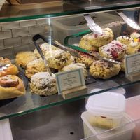 Several vegan pastry options at Cornucopia in Dublin