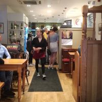 Inside at Cornucopia in Dublin