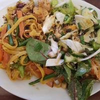 Stir fry at Cornucopia in Dublin