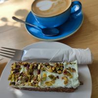 Carrot cake at Sonairte Cafe - The Ninch in Laytown