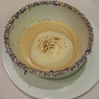 vegan soup (coconut) at Joia Alta Cucina Naturale in Milan