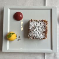 Desert  at Joia Alta Cucina Naturale in Milan