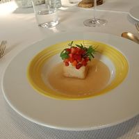 Pan brioche with giardiniera di verdure at Joia Alta Cucina Naturale in Milan