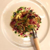 Artichoke tarte  at Joia Alta Cucina Naturale in Milan