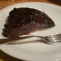 vegan blueberry cake at Un Ramerino in Florence