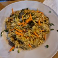 Risotto at Amico Bio - Un Sorriso Integrale in Naples