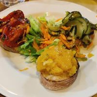 Bruschette at Amico Bio - Un Sorriso Integrale in Naples