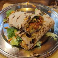 Seitan Kebab at Amico Bio - Un Sorriso Integrale in Naples