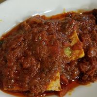 Tofu in tomato sauce at Amico Bio - Un Sorriso Integrale in Naples