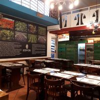 The dining area at Amico Bio - Un Sorriso Integrale in Naples