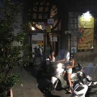 This shows the entrance from the square at Amico Bio - Un Sorriso Integrale in Naples