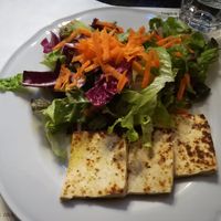 Grilled tofu with veggies at Amico Bio - Un Sorriso Integrale in Naples