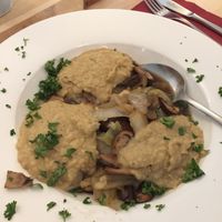 Lovely chicory/ endive meal at Gasthaus zum Sternen in Efringen-kirchen