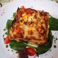 Truffle lasagne at Pan Comido in Valencia