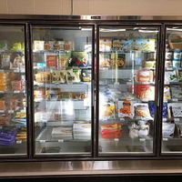 Freezer section at Healthy Way Market in Sturgeon Bay