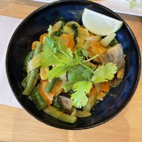 The curry  at Harmonie Bowl & Juice in Strasbourg