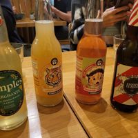 Tea-lemonade, combucha, coke at Harmonie Bowl & Juice in Strasbourg